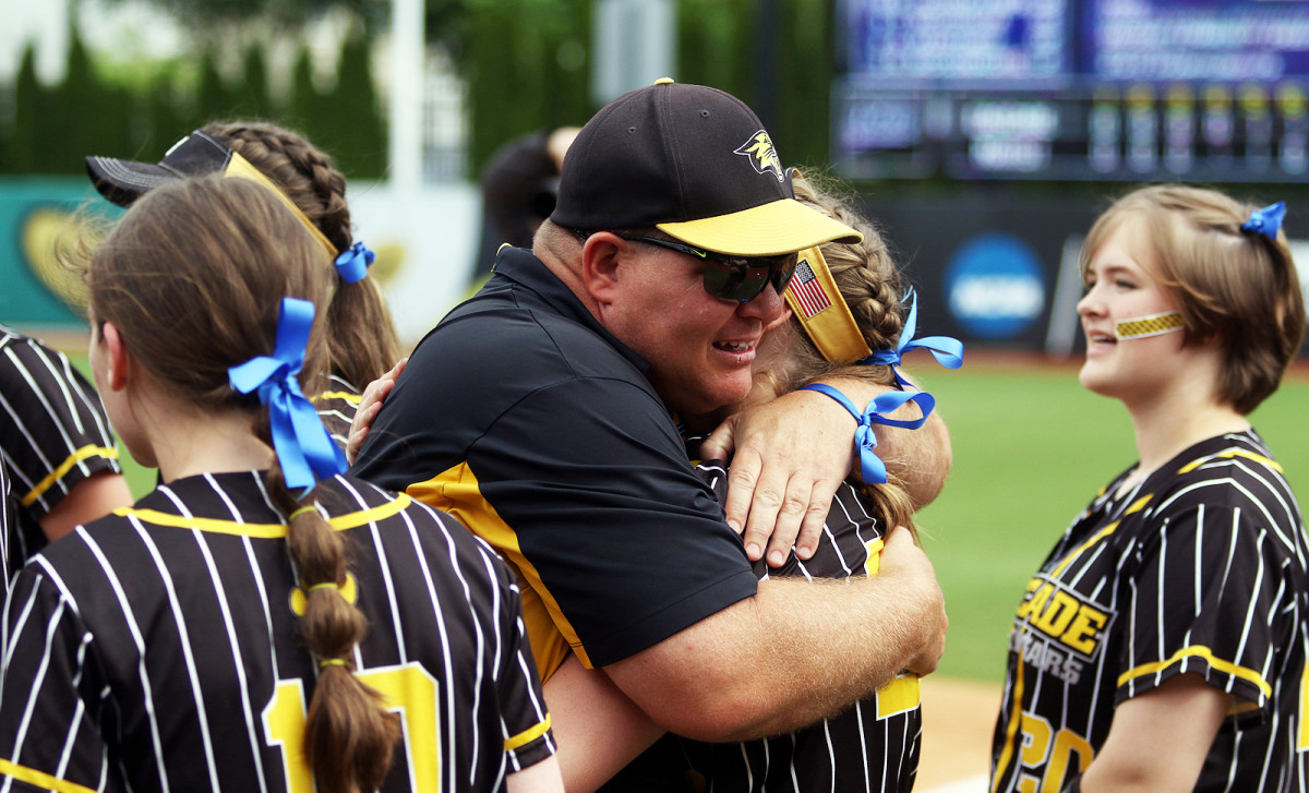 Cascade Marist Catholic 4A softball final Dan Brood 39